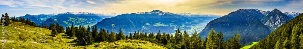 Inntal valley in austria
