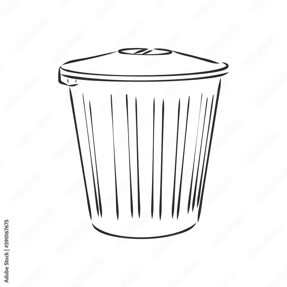 Recycling Waste Container Drawing Stock Illustration  Download Image Now   Drawing  Art Product Garbage Bin Recycling  iStock