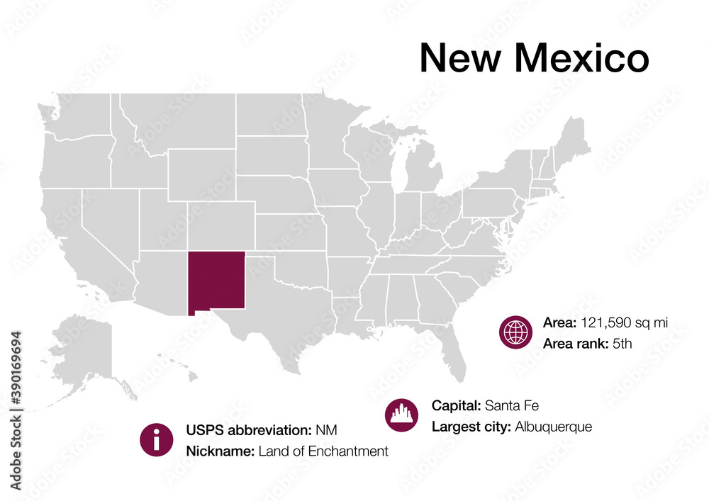Map Of New Mexico State With Political Demographic Information And 1000 F 390169694 NCe07QS6rHsROcFwWvGllXGFzumfN4p0 