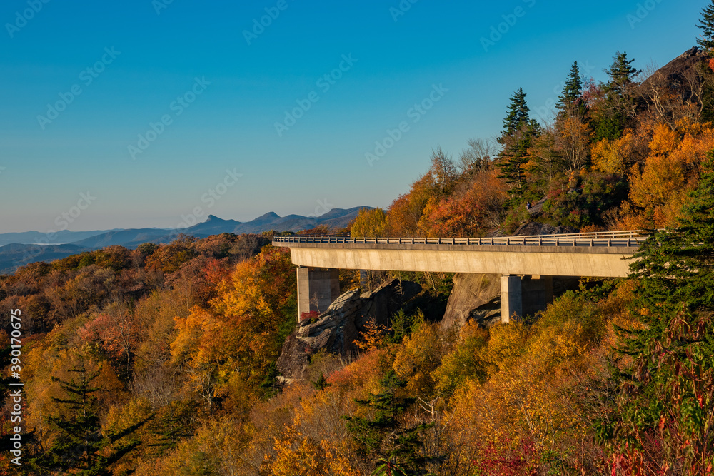 Blue Ridge Parkway in Autumn 