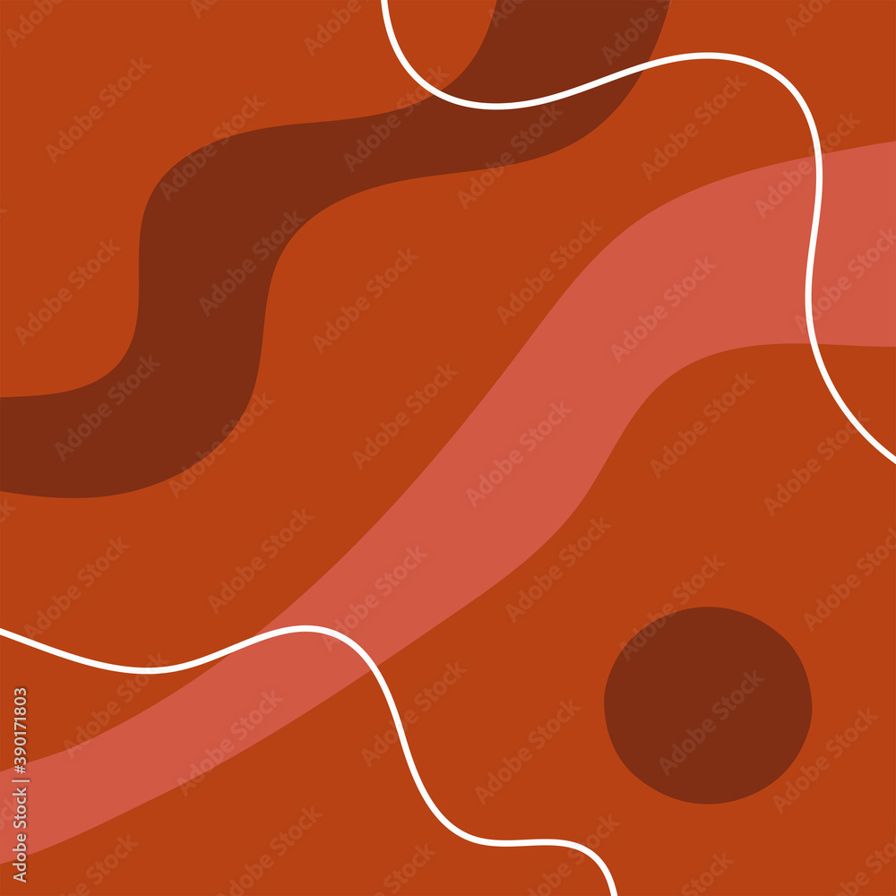 Abstract collage drawn by hand. Square terracotta template. Modern vector illustration. Abstract collage drawn by hand. Square terracotta template. Modern vector illustration.