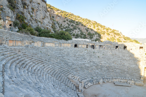 Perge Ancient City, Antalya - Turkey. Perge used to be one of the most important cities of ancient Pamphylia.