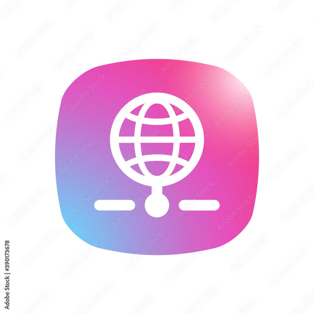 Public Network - Mobile App Icon Public Network - Mobile App Icon