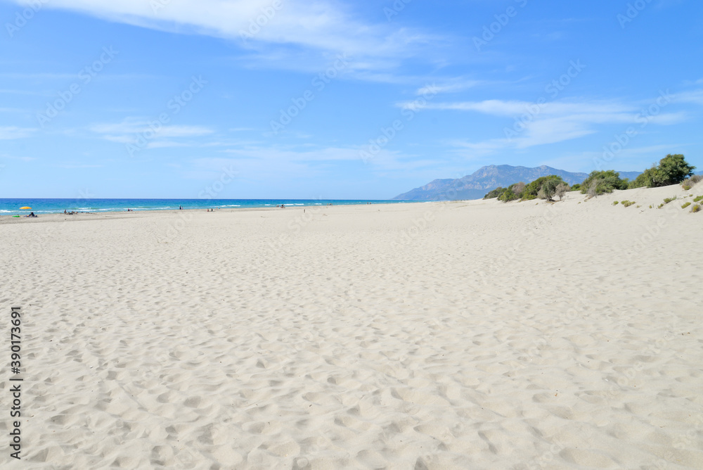 Patara Beach is one of the largest and most beautiful beaches near the ancient Lycian city of Patara in Turkey, on the coast of the Turkish Riviera.