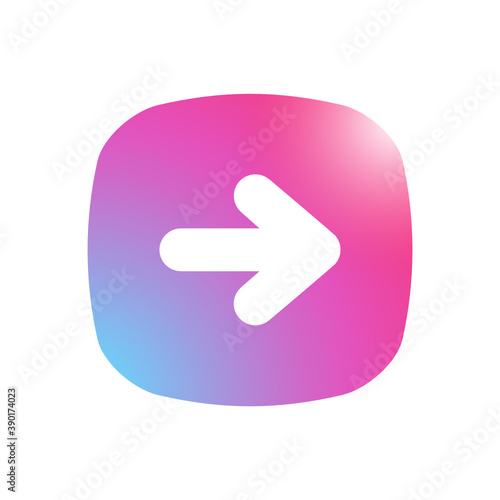 Arrow Forward - Mobile App Icon