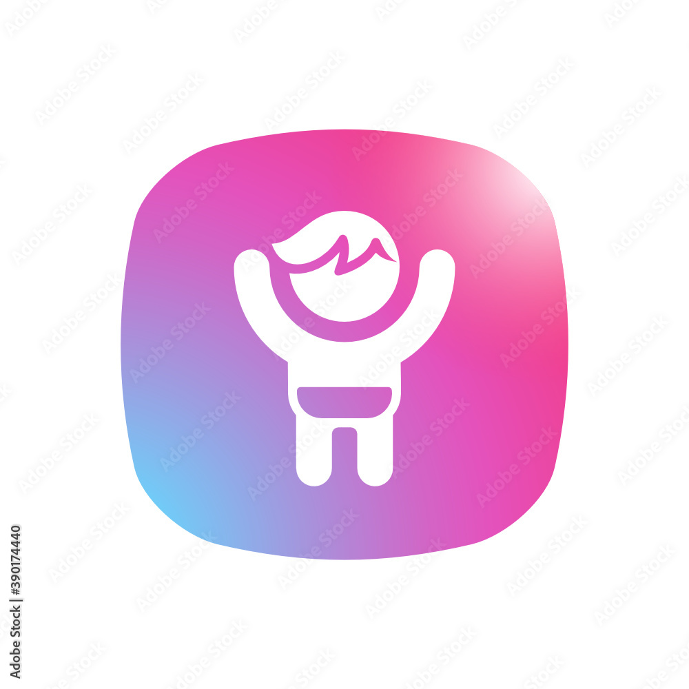 Child - Mobile App Icon Child - Mobile App Icon