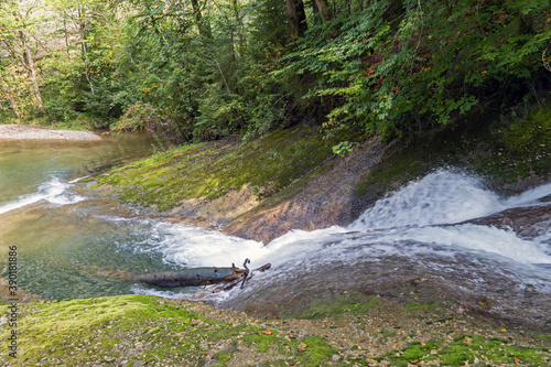 Wasserfall im Allgäuer Eistobel   photo