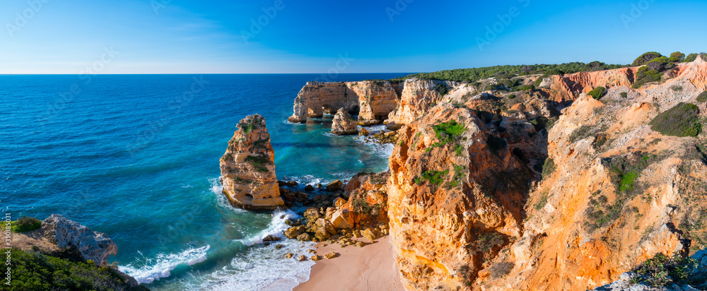 Praia da Marinha, Algarve, Atlantic Ocean, Portugal, Europe