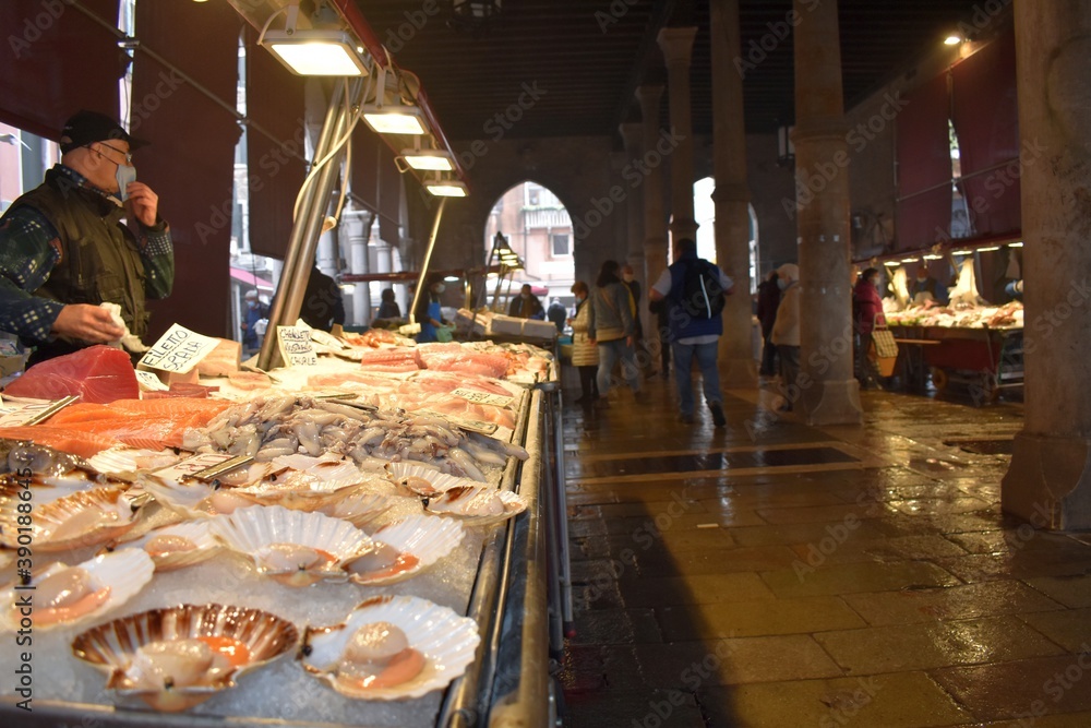Mercato del pesce di Venezia