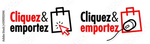 Cliquez et emportez / version française de "Click and collect"	