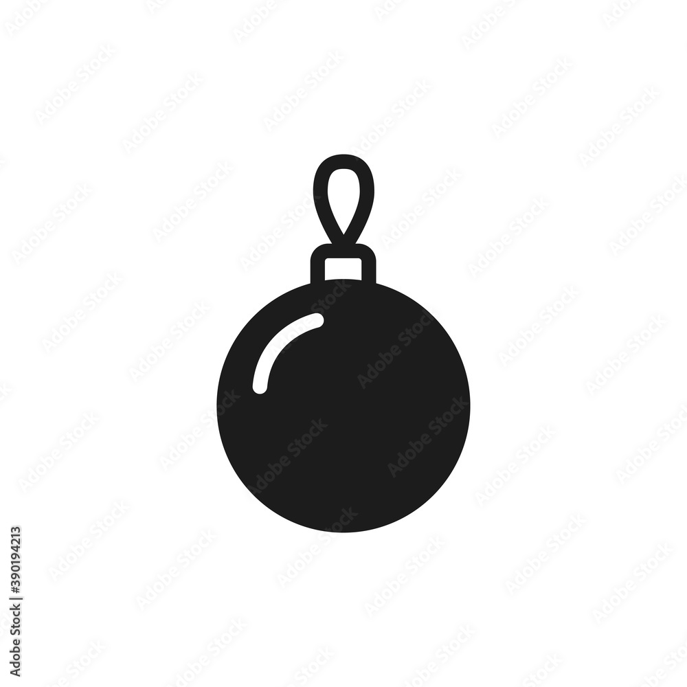 Christmas ball icon. Decoration for the new year. Decorations for Christmas. Vector illustration
Christmas ball icon. Decoration for the new year. Decorations for Christmas. Vector illustration
