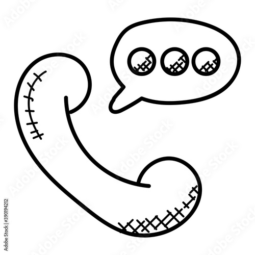 
Telephone service for offering help to support customer, helpline 
