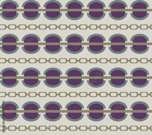 Plum and rose color seamless vector pattern, haute couture fabric pattern