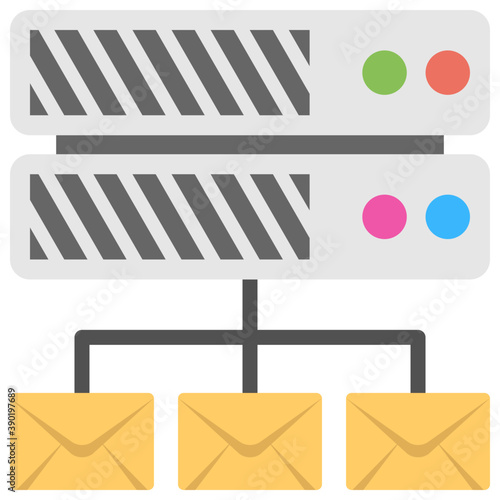 
A mainframe or database server, shared server
