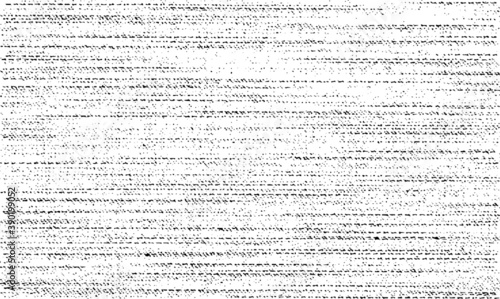 Vector fabric texture. Distressed texture of weaving fabric. Grunge background. Abstract halftone vector illustration. Overlay to create interesting effect and depth. Black isolated on white. EPS10.