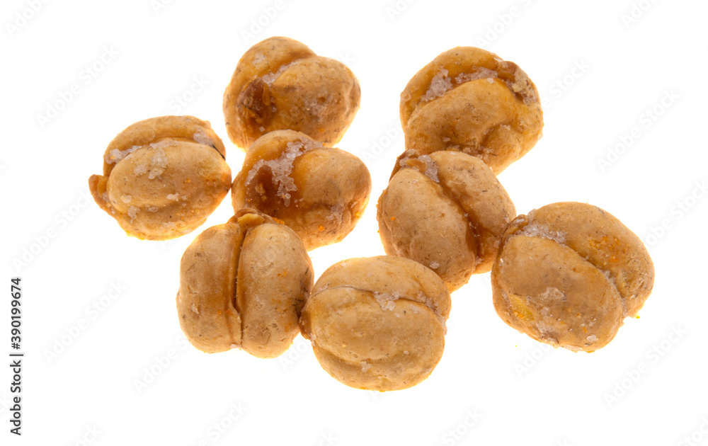 chickpea beans isolated