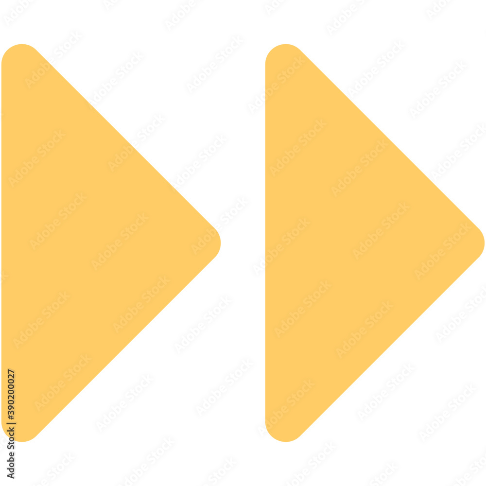 Directional right arrow with arrowhead is forward arrow
Directional right arrow with arrowhead is forward arrow