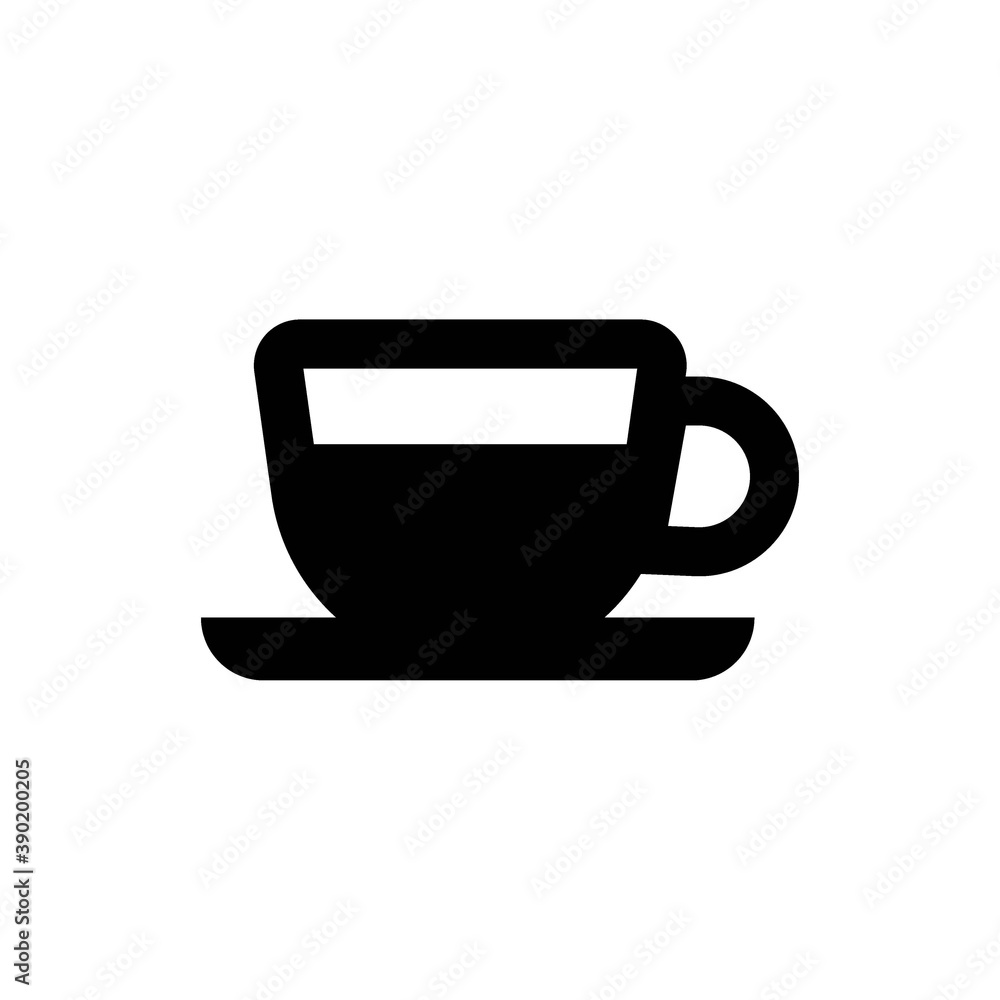Breakfast coffee icon Breakfast coffee icon