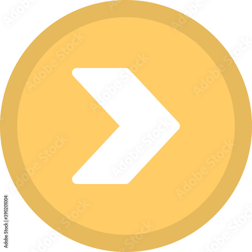 Free Download Directional right arrow with arrowhead is forward arrow - GFXLoad