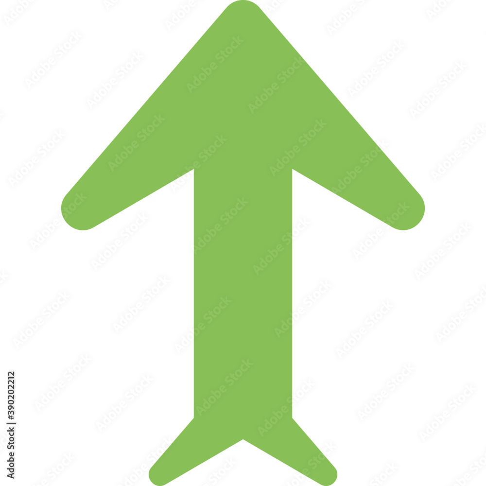 A curved arrow showing upward indication or direction
A curved arrow showing upward indication or direction
