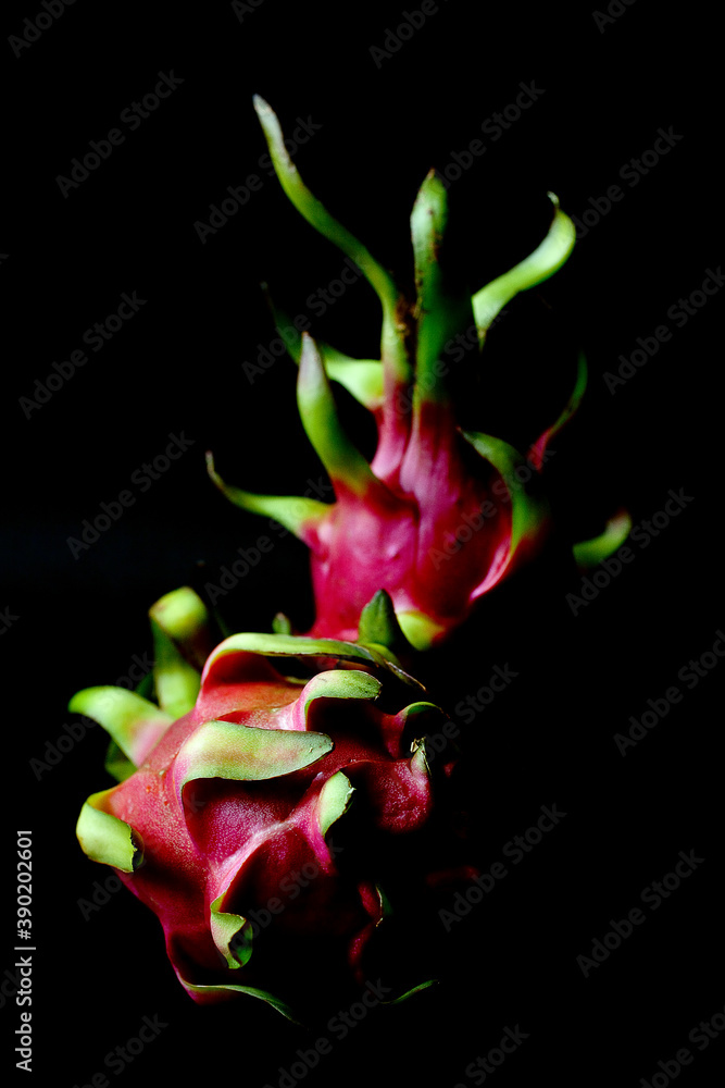 Close up of dragon fruits Close up of dragon fruits
