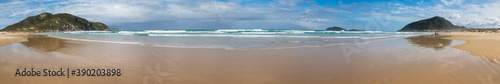 Panorâmica da Praia do Santinho,  Florianópolis, praia tropical, Santa Catarina, Brasil, florianopolis photo