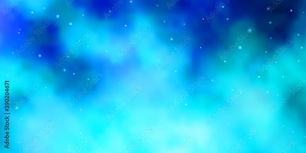 Light BLUE vector texture with beautiful stars. Light BLUE vector texture with beautiful stars.