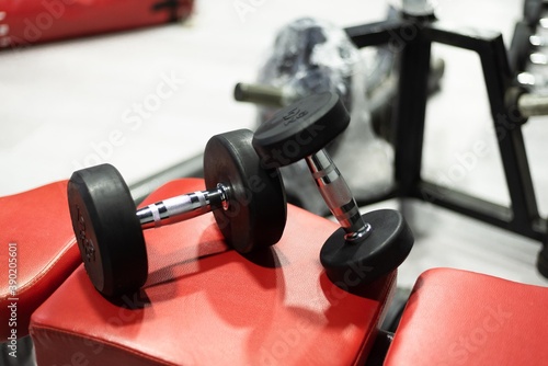 gym barbells weights isolated. fitness weight background.