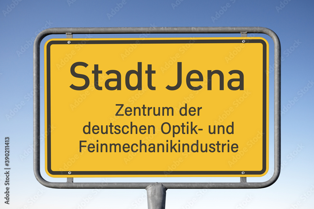 Stadt Jena, Zentrum der dt. Optik- und Feinmechanikindustrie, (Symbolbild)