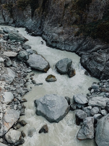 Rushing Creak in New Zealand