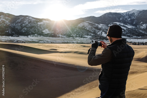 Wallpaper Mural Road Trip to Sand Dunes Torontodigital.ca