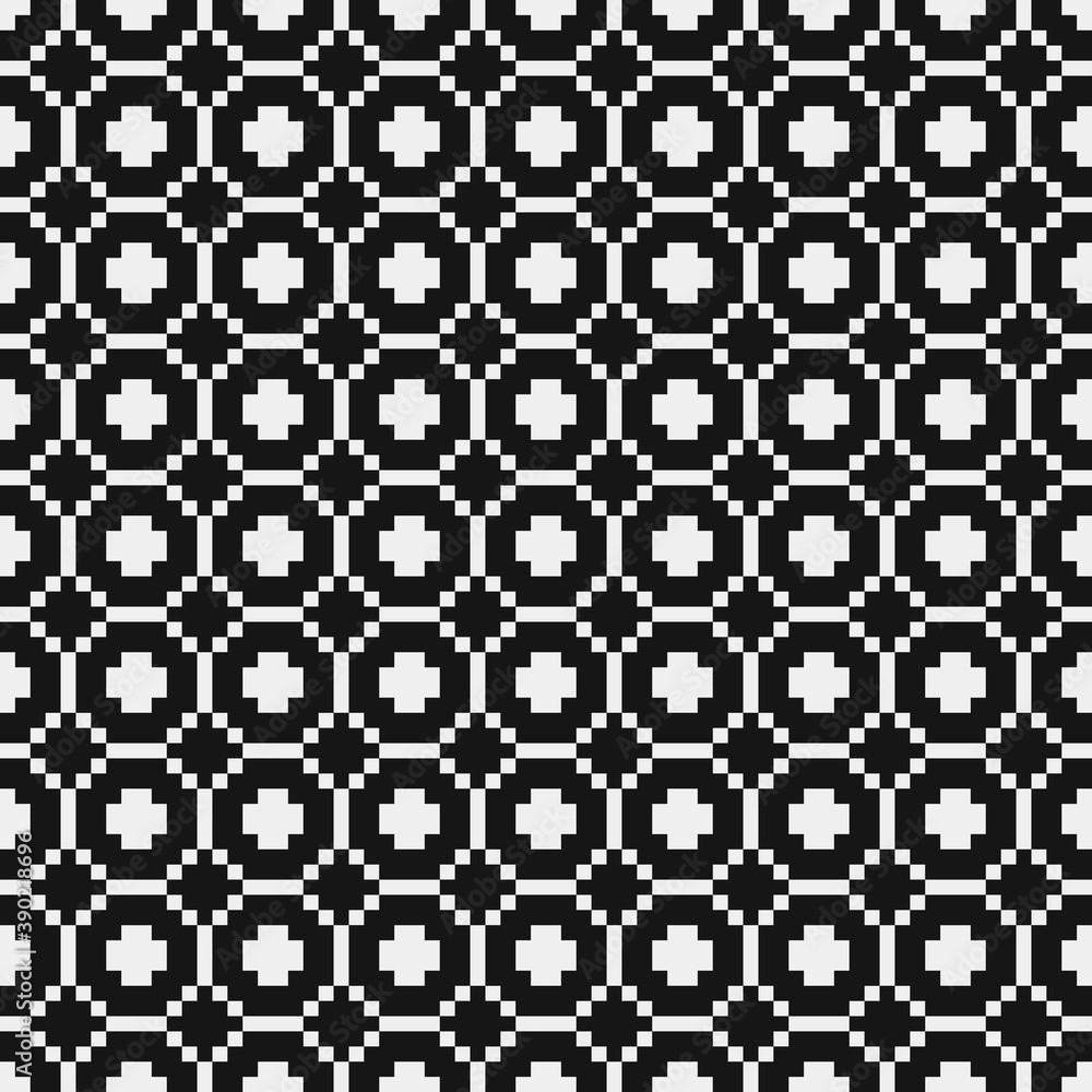 Abstract Cross Pattern Dots Logo generative computational art illustration Abstract Cross Pattern Dots Logo generative computational art illustration