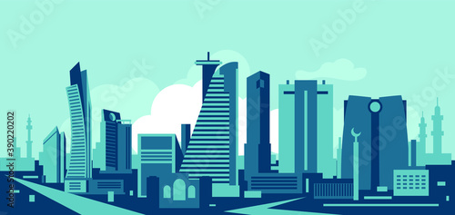 Jeddah Saudi Arabia skyline