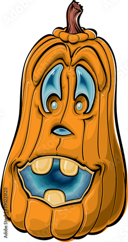 halloween pumpkin face