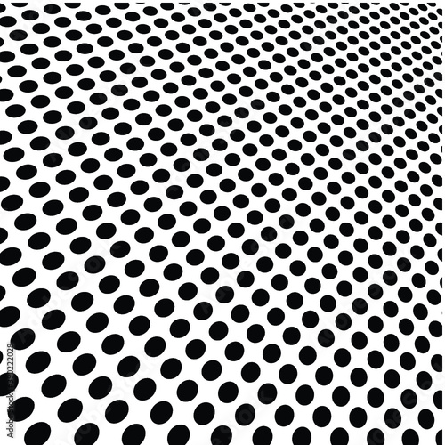 Grunge halftone dots vector texture background .