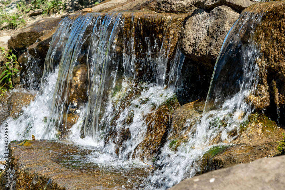 Fototapeta premium fresh water waterfall