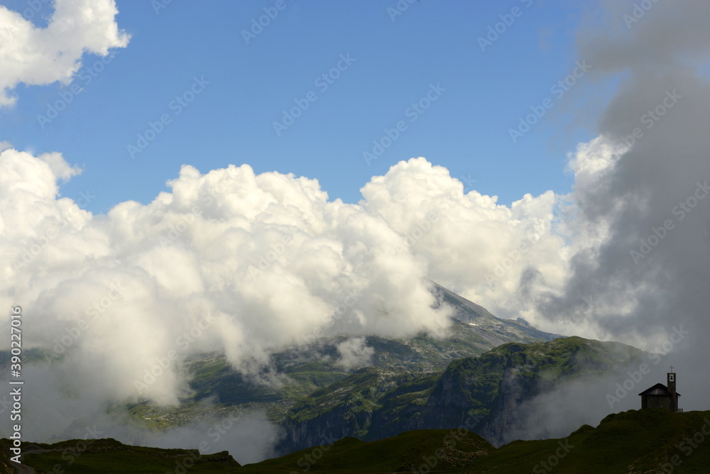 Sommergewitter in den Bergen