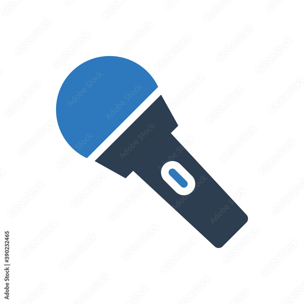 Microphone icon - recorder mic icon Microphone icon - recorder mic icon