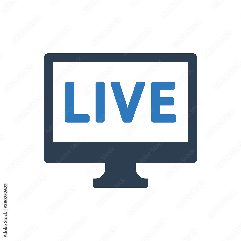 live broadcast icon
live broadcast icon