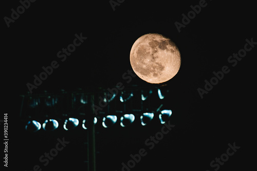 Moon lit Light Tower