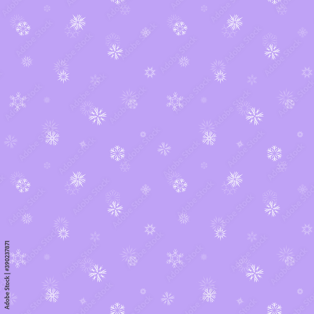 Seamless pattern with snowflakes. Winter endless background with fragile different crystals.Christmas and New Year festive decor.Vector illustration Seamless pattern with snowflakes. Winter endless background with fragile different crystals.Christmas and New Year festive decor.Vector illustration