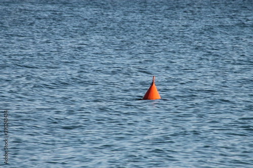 Buoy at Kolovare beach, Zadar photo