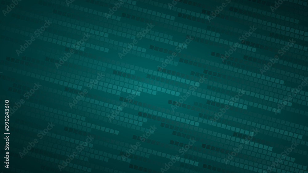Abstract background of small squares or pixels in shades of light blue colors Abstract background of small squares or pixels in shades of light blue colors
