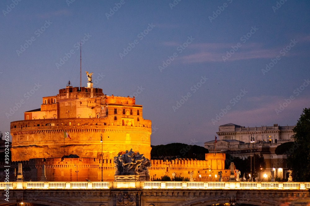 Castle Sant' Angelo by Night