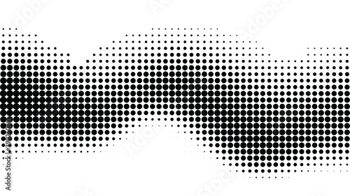 Gradient halftone. Vintage Halftone Background. Halftone wave. Abstract Pattern. Vector illustration.	
