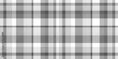 Checkered background. Seamless abstract texture with stripes. Doodle for fabrics. Black and white image