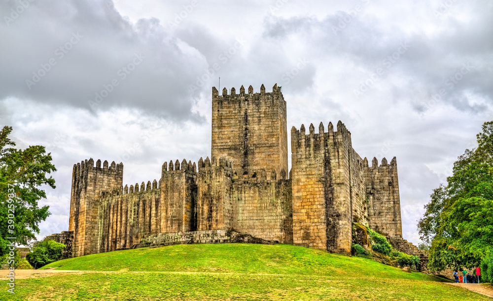 Viez of the Castle of Guimaraes in the northern region of Portugal