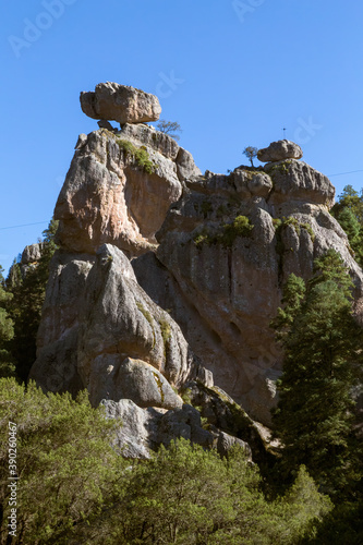 Mountain in Peñas Cargadas Hidalgo - El Chico National Park Mexico