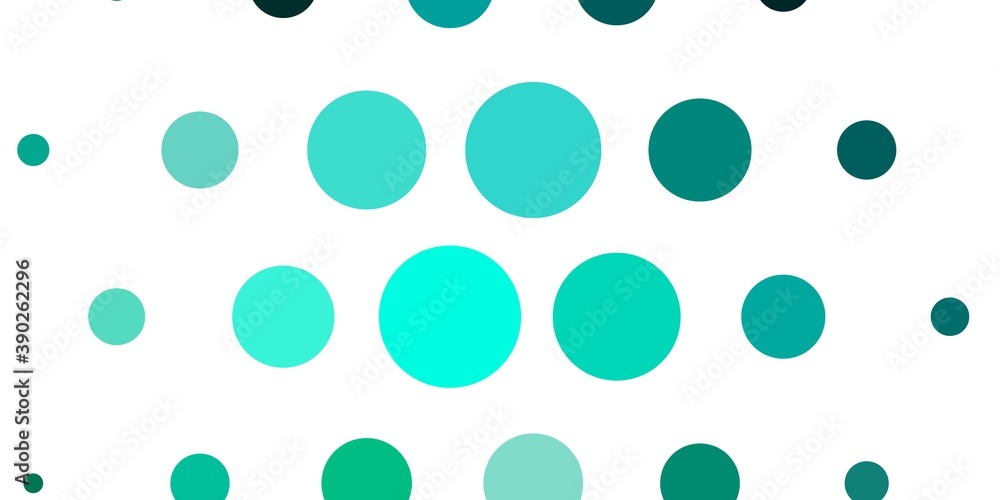 Light Green vector background with spots. Light Green vector background with spots.