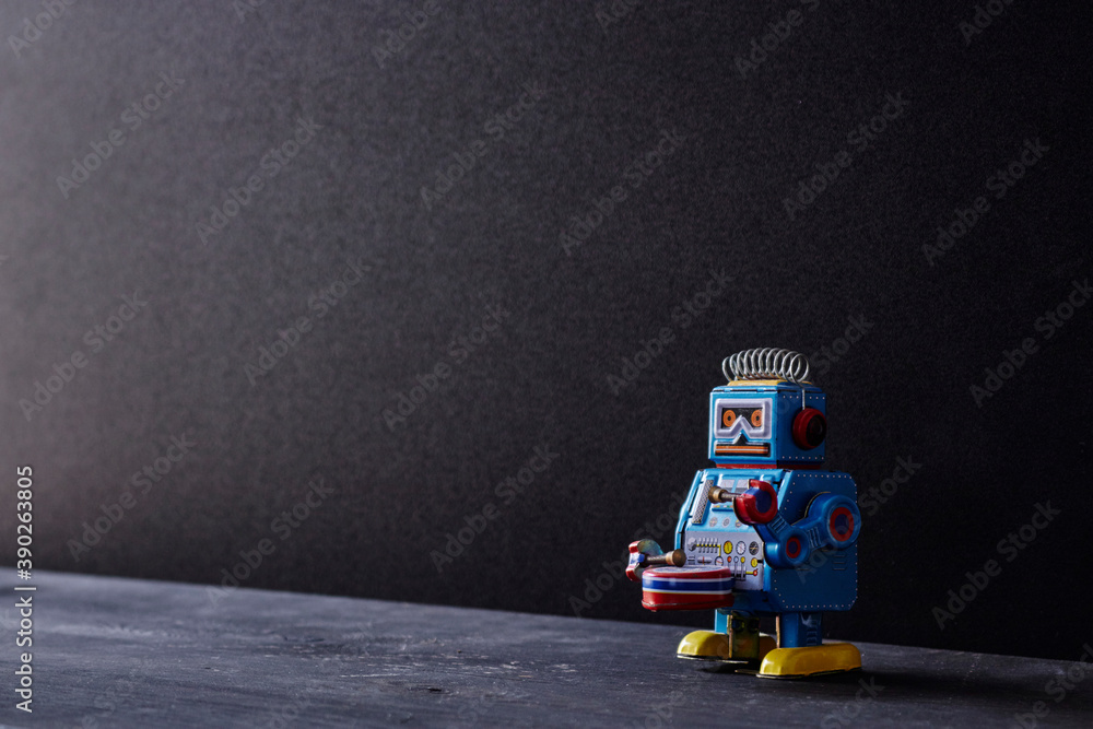 Naklejka premium Toy Robot